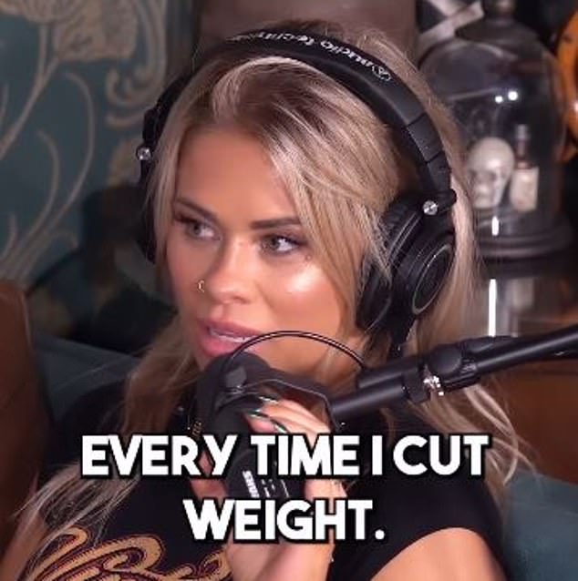 Paige VanZant has bravely opened up about the dangers of cutting weight for UFC fights