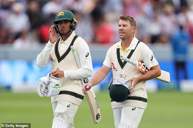 Usman Khawaja has labeled David Warner a 'hero' amid ongoing conversations about his legacy