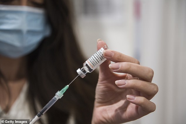 Australians who have received their vaccinations (pictured) have mostly had to pay out of pocket to receive the treatment