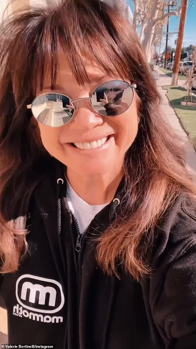 Valerie Bertinelli shared an important part of her health journey on social media on Thursday