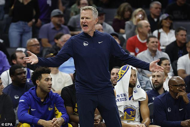 Warriors head coach Steve Kerr said the recent issues almost got him into trouble at home