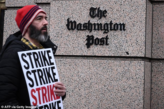 Washington Post employees walked off the job for 24 hours on December 7 to protest their salaries not keeping pace with inflation — despite the outlet repeatedly celebrating Biden's economy