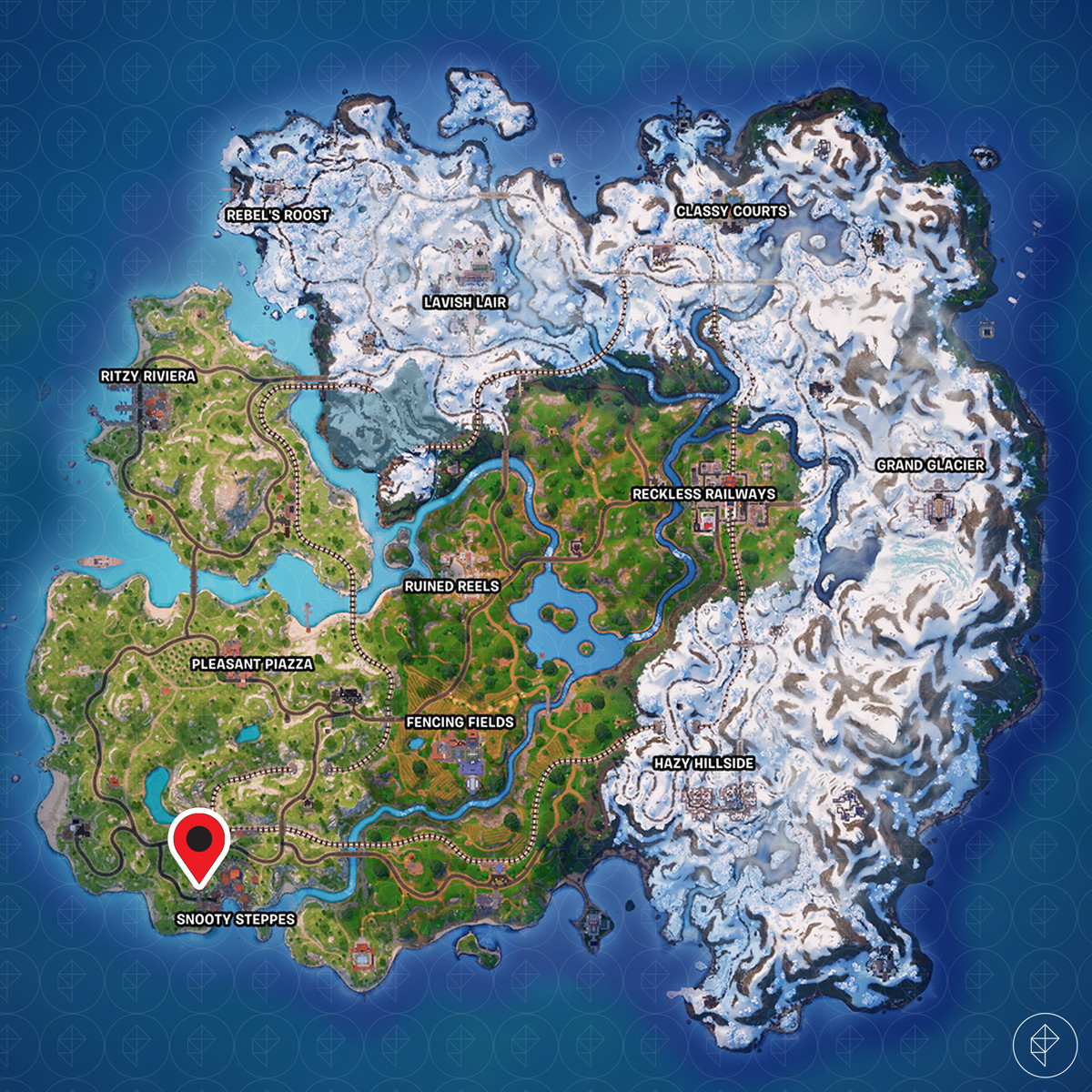 Fortnite Underground C5S1 Peter Griffin location