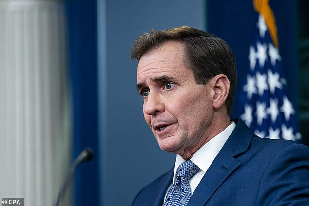 White House spokesman John Kirby was repeatedly questioned during Wednesday's news conference about what President Biden's intention was when he said Israel is losing support around the world.