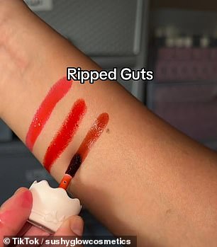 The bloody lip shades quickly became a cult classic on TikTok and sold out