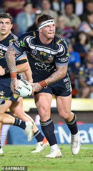 McGuire with the North Queensland Cowboys