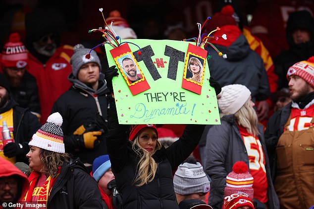 This Chiefs fan compared the Swift-Kelce romance to TNT: 'They're Dynamite!'