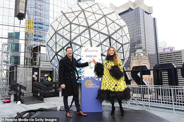 Rita has flown to New York to host New Year's Rockin' Eve with Ryan, who has been running the show for 18 years