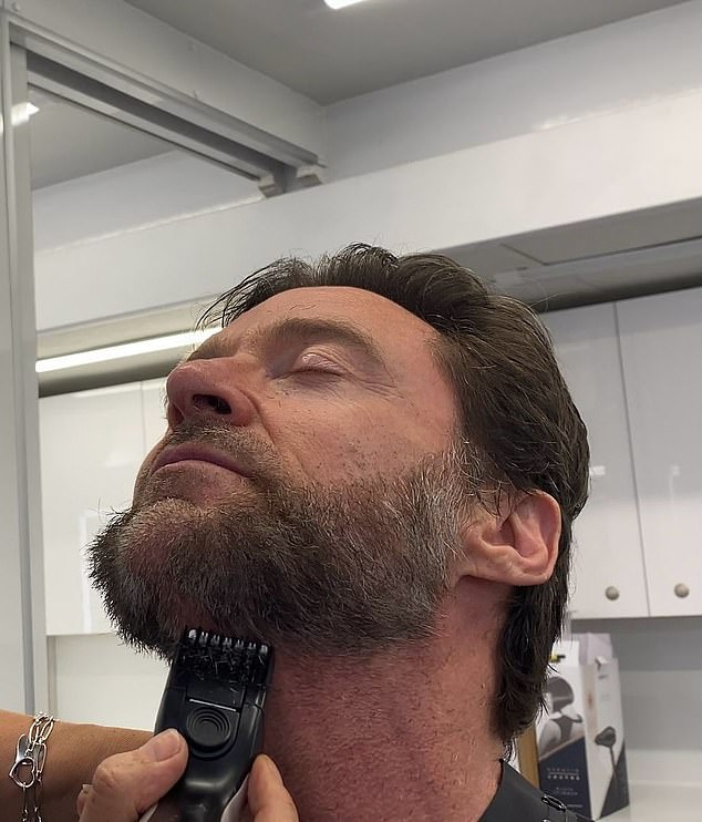 Jackman took to social media to share a series of personal photos from the past year, captioning it 