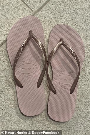 Havaianas fans cheered the 'score' and said they rushed to Kmart to pick up a pair for themselves