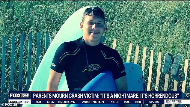 “He was afraid of the water, and then he became an avid surfer in Montauk, Long Island,” his father said, “he was full of life.”