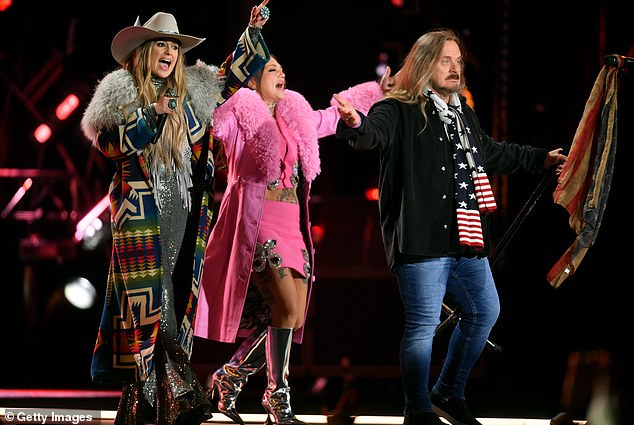 For the second year in a row, she welcomed the audience to the Bicentennial Mall stage in Nashville