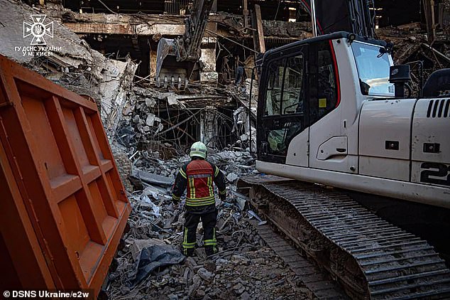 In Russian-held Donetsk, pro-Moscow leader Denis Pushilin reported four dead and thirteen injured