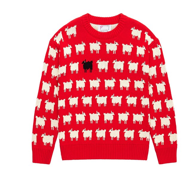 Warm and beautifully equipped "Diana Edition" Cotton sheep jumper on sale in 2023 for £270