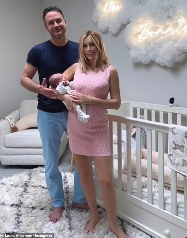 Laura announced the arrival of her bundle of joy in September 2023 when she shared a heartwarming video montage on Instagram, in which she got up close and personal with her ex