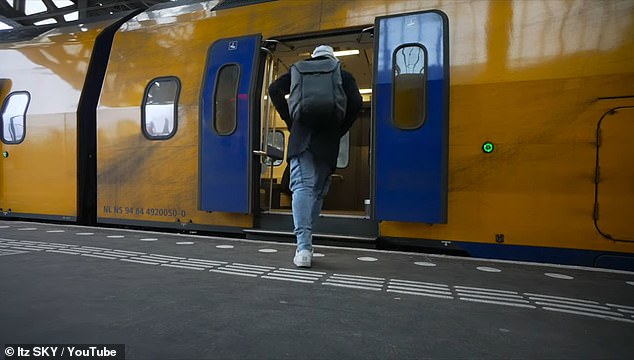 Govan said the train from Haarlem to Amsterdam takes only 15-20 minutes