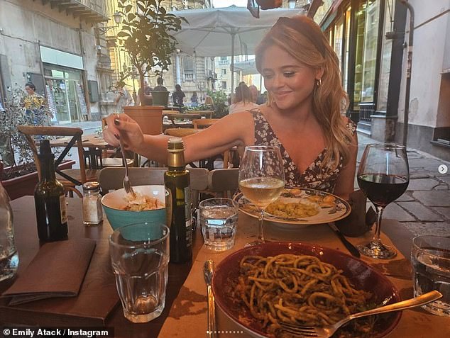 The TV personality suffered a social media blackout following her holiday to Sicily in October 2023, when she is said to have just learned the incredible news