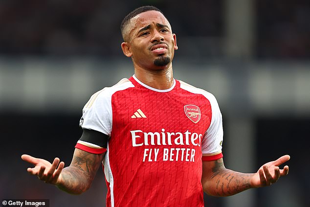 Gabriel Jesus is struggling with his form and underlines Arsenal's urgent need for a striker