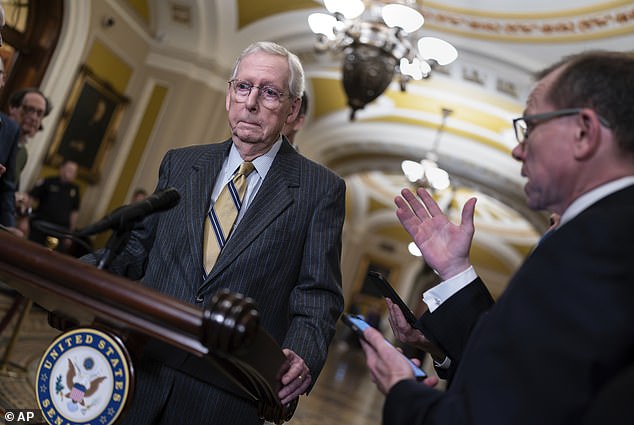 Senate Republican Leader Mitch McConnell has said an emergency bill is 