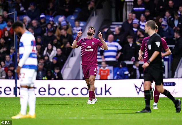 The Bluebirds scored a goal and Dimitris Goutas headed in from a corner after 16 minutes