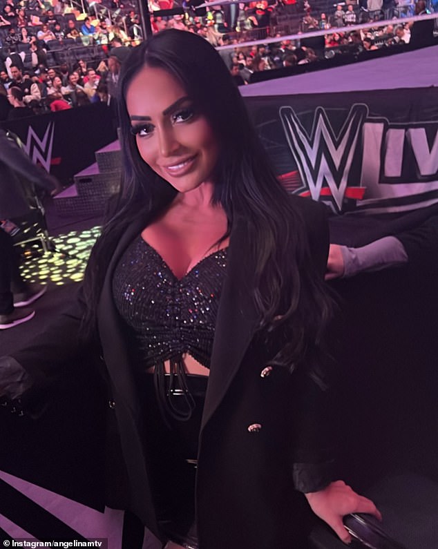 Pivarnick recently posted a photo from a WWE event at the Nassau Coliseum on Long Island