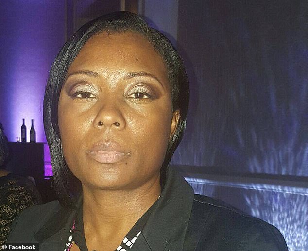 Trainee restaurant manager Latoya Gladney, 44, had called her new husband to complain that restaurant staff were 'disrespectful' to her