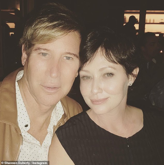 Pals: During Monday's episode of her Let's Be Clear with Shannen Doherty podcast, the Beverly Hills, 90210 alum and Piro discussed their trip to Italy over the summer with his family