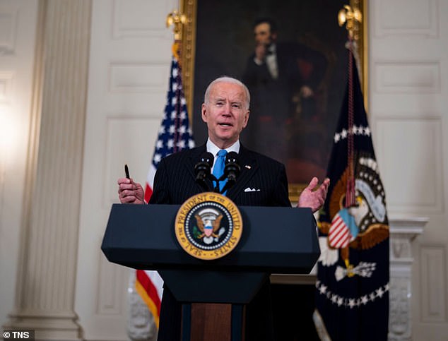 That statistic for the first statement accounts for about 700 people, many of whom will vote for Joe Biden in the upcoming election.  The current head of state – who is accused of arming his administration – is seen in the State Dining Room on March 2.