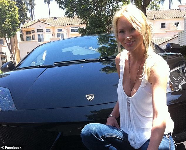 Remley was seen posing with her estranged husband's luxury sports car