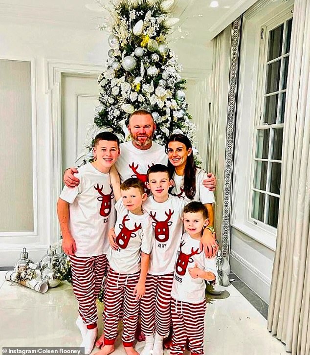 Rooney said he plans to spend time with his wife Coleen and children Kai, Klay, Kit and Cass