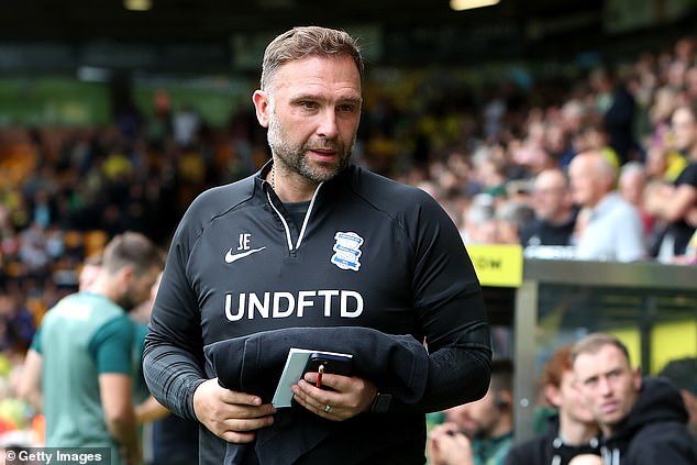 John Eustace was replaced by Rooney despite Blues being in the Championship play-off spots