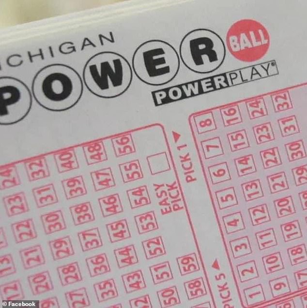 Food Castle uploaded a photo of one of the many Powerball tickets sold in Michigan as a display photo