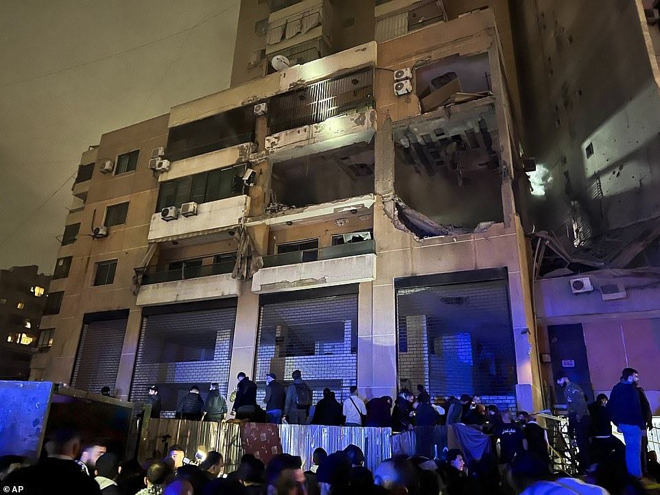 An Israeli drone strike on Hamas's office in Beirut, Lebanon, has killed four people, including the terror group's deputy political leader.