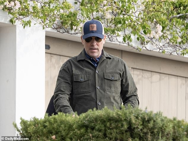 Hunter Biden visited his attorney Kevin Morris' home in Pacific Palisades, CA on December 27, 2023