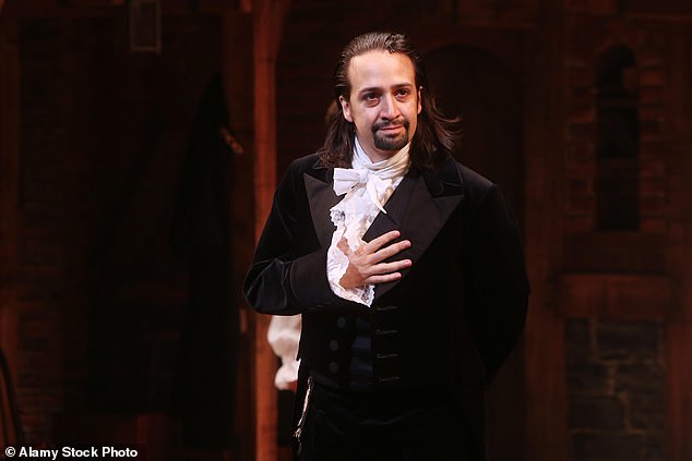 Lin-Manuel Miranda banned pop star Madonna from returning to Hamilton after she 'texted a lot' while in the audience (depicted in a 2015 play)