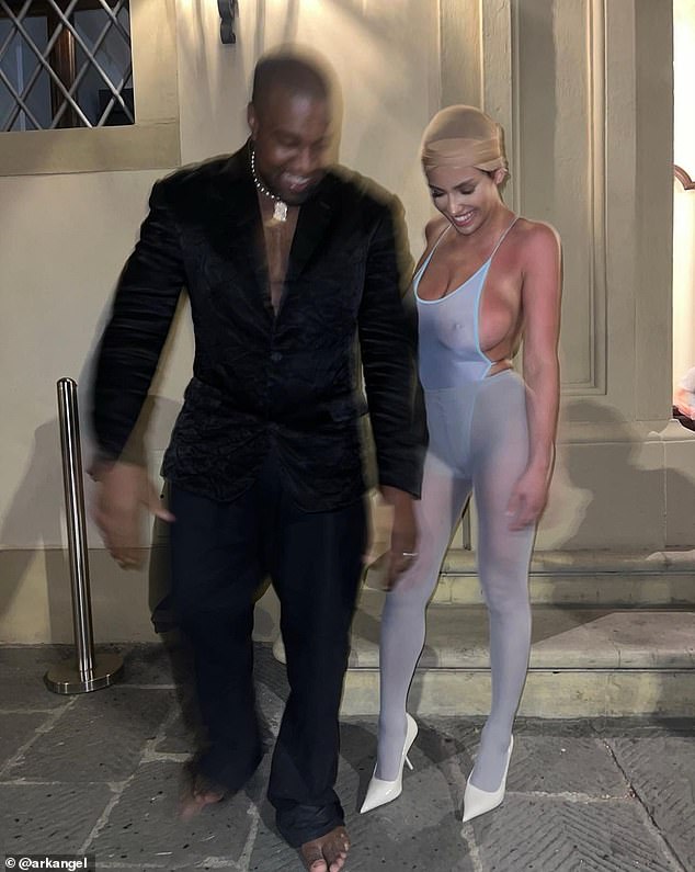 In October, Bianca sparked outrage among locals during an Italian getaway with Kanye thanks to her extremely revealing ensembles