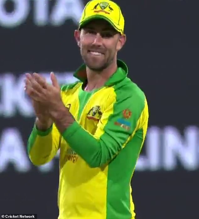 After the woman agreed to the marriage proposal, players like Glenn Maxwell passed on their best wishes