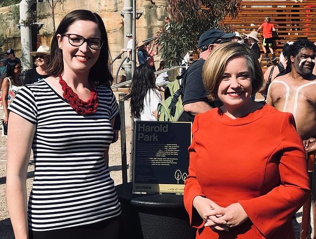 Sydney City Labor Councilor Linda Scott (right) gave the bizarre reason after being questioned about why there would be no citizenship ceremonies in the city on January 26