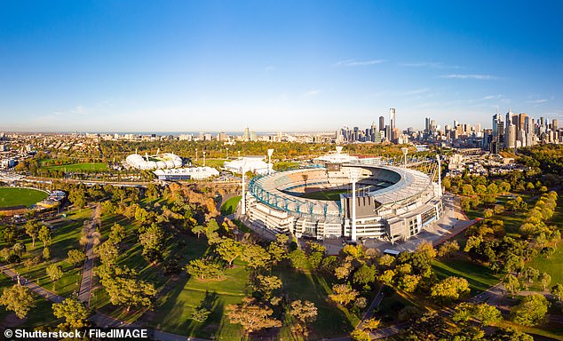 The Melbourne Cricket Ground (pictured) was one of his targets