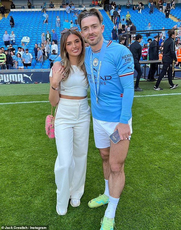 Footballer Jack's 28-year-old fiancée, Sasha, was with his family at their home in Cheshire as the panic buttons were pressed in the house when the burglars struck.