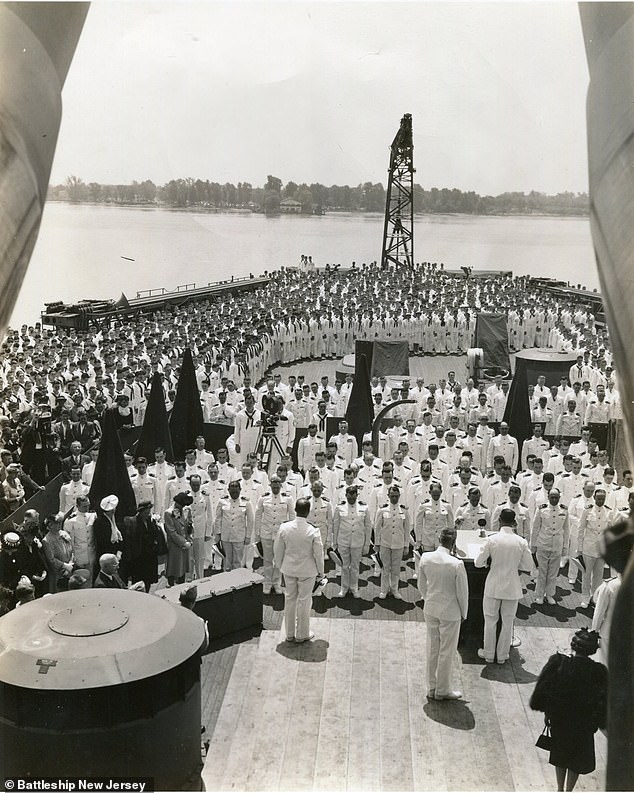 During the Cold War, the ship was returned to service by President Ronald Reagan, making it the only American battleship ever commissioned by a sitting president.