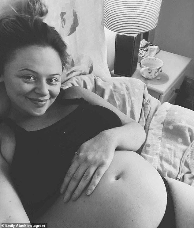 The Inbetweeners actress proudly announced on Instagram last week that she and her boyfriend Dr.  Alistair Garner is expecting her first child
