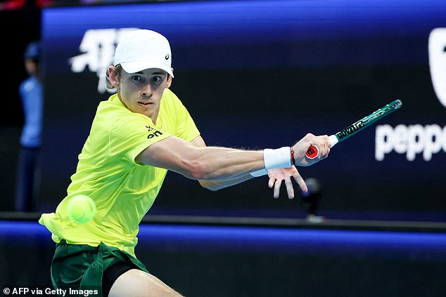 De Minaur, 24, defeated Djokovic 6-4, 6-4 in the United Cup in Perth