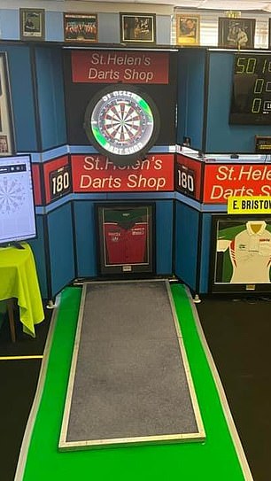 The store was home to four contenders from this year's championships at Ally Pally
