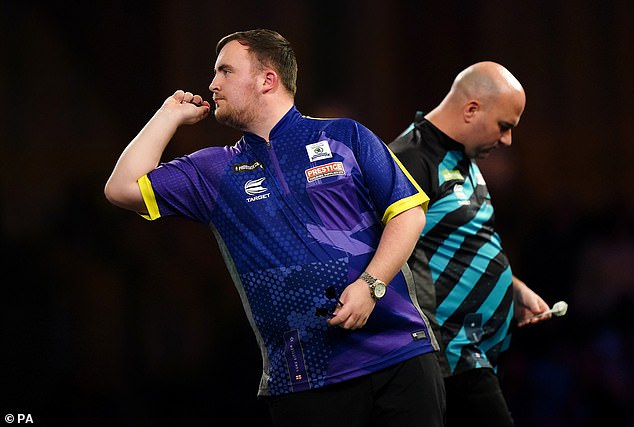 The Warrington star has now defeated two former champions at Alexandra Palace after defeating Rob Cross - while hoping for unthinkable glory