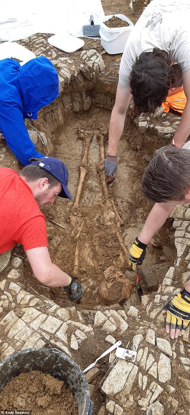 There is currently no explanation for why some people choose to have unusual burial rituals, but the team is looking for more clues.