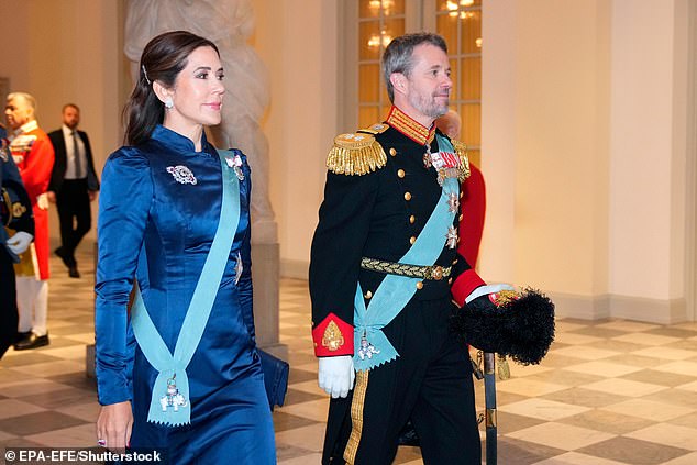 The royal couple prepare to ascend the Danish throne after Frederick's mother, Queen Margrethe II, announced she would abdicate in her New Year's Eve speech