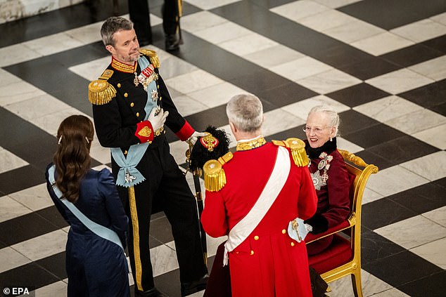 1704288635 887 Frosty reception Prince Frederik and Princess Mary of Denmark appear