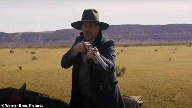 Costner directed and stars in Horizon: An American Saga, a two-part Western with a $200 million budget set before and after the Civil War, opening in U.S. theaters on June 28 and August 16.