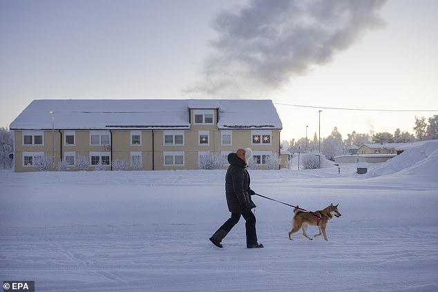 Ida Dahlström of the Swedish Meteorological and Hydrological Institute said northern Sweden had temperatures of minus 25-35 C at night 